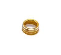Air Condition Alloy Knob Cover Trims Fit use for VW Seat Fit use for Ibiza Fit use for GTI Fit use for Golf 4 5 6 7 8 2018 2019 2021 2022 Rearview Mirror Adjustment Knob Button Decorative Cover Car Ai