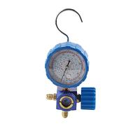Air Condition Manifold Gauge Manometer Valve 500psi 35kgf cm With Visual Mirror Professional HVAC Refrigeration Tool for R12 R502 R22 R410 R134A Systems Durable Plastic Metal