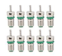 Air Condition Valve Akozon A/C R134A Refrigeration Valve Cores Needles High Pressure Resistant for R134A Refrigerant