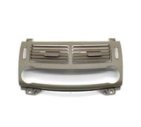 Air Condition Vent Compatible With Benz For E Class W211 E200 E230 E260 E280 E300 2003-2008 Car Front Dashboard Air Conditioner Ac Vent Grille Panel Cover(Stone yellow-Central)