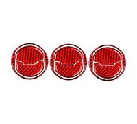 Air Condition Vent Cover Compatible With Mustang GT 2015-2019 2020 2021 Accessories Car Central Dashboard Air Conditioner Outlet Vent Decoration Cover Trim(2)