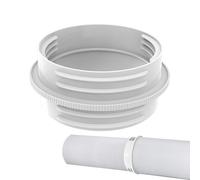 Air Conditioner - 15 cm Insulated Vent Coupling, Universal Portable Connector | Window Door Wall Interface for Apartment Bedroom Living Room Office Studio Condo Dorm Garage Basement Loft Shed