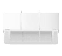 Air Conditioner Air Deflector - AC Deflector Cooled Baffle, Adjustable Anti Wind Baffle, Anti Direct Blowing Windshield, Climate Flow Guard, Home Equipment Category, Large White Plate for Hotel