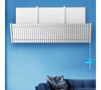 Air Conditioner Air Deflector, Adjustable Foldable Confinement Air Deflector Outlet Air Wing Air Cooled Baffle Wind Direction Telescopic (Color : B)