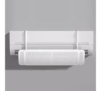 Air Conditioner Air Deflector, Air Conditioner, Retractable Anti Direct Blowing Air Conditioner Wind Shield White