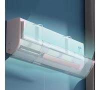 Air Conditioner Air Deflector, Universal Retractable Air Conditioner Wind Deflector, Transparent Air Conditioning Ventilation Deflector, Wind Prevent the Air From Blowing Straight Simple Installation
