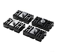 Air Conditioner Anti Vibration Pads 4PCS Rubber Noise Reducer(B)