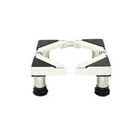 Air Conditioner Base Heightened Adjustable Washer Pedestals & Frames Length 60-78cm Width 30-48cm Moisture Proof Fridge Shelves Outside Plant Container Floor Trays (4 Legs)