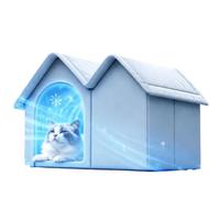 Air Conditioner Cat House Oxford Cloth Insulated Kennel
