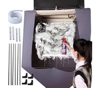 Air Conditioner Cleaning Cover: PVC, Service, Waterproof Design | Complete Leak Proof AC Cleaning Kit for Maintenance, AC Cleaning Kit for Hog