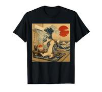 Air Conditioner Cold Drink Shaved Ice Japan Style Cat Meme T-Shirt