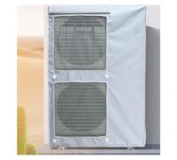 Air Conditioner Cover, ac unit cover, For Outside, Waterproof Cover, 600D Oxford Cloth Dust Cover For 4-5-6-10P Mini Split Heat Pump Condenser Compressor(L96*H136*W36cm)