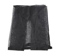 Air Conditioner Cover Mesh Breathable All Seasons Outside Central AC Unit Protector Against Leaves Weeds Cottonwood Debris Black Heavy Duty Nylon Rubber Mesh Sun Weather Tear (61*61*76cm)