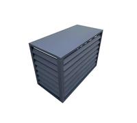 Air Conditioner Cover, Outdoor Mini Split Aluminum Condenser Cover, Fence for Hiding Indoor and Outdoor AC Units, Durable Protection for Air Conditioning Systems