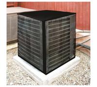Air Conditioner Covers for Outside for All Seasons , Ac Covers for Outside Decorative Withstand The Rain and Snow Protector Against Leaves, Weeds, Cottonwood and Debris