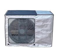 Air Conditioner Covers for Outside, Mini Split Cover with Ventilation Holes for Outdoor Mini Split System Ac Unit Fits, Available in all Seasons(Silver,85x58x35cm/33x22x13in)