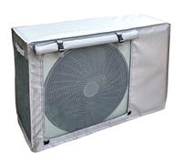 Air Conditioner Covers for Outside Window Units, Ac Covers for Outside, 600D Oxford Fabric, Coverage Design, Suitable for All Seasons(Silver,86x56x33CM/34x22x13IN)