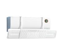 Air Conditioner Deflector - Adjustable Telescopic AC Windproof Cover, Adhesive Ventilation Redirector | Commercial Airflow Management Tool for Intern Dorms