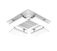 Air Conditioner Deflector Angle Adjustable Helps Cooling/Heating Air Circulation, Anti Blast, Wind Baffle and Direction, Anti-Condensation (Color : 4pcs, Size : 53cm/21in)