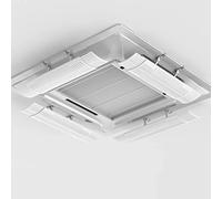 Air Conditioner Deflector,Home Air-Conditioning Deflector, Central Air-Conditioning Air Outlet Baffle Prevent Direct Blowing Office General Air Deflector (50-70CM),4 Pieces(With Negative Ion Filter Co