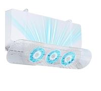 Air Conditioner Deflector | Retractable Air Conditioner Deflector,Wall Mounted Anti Direct Blowing Wind Direction Guide for Kitchen Bedroom Dorm Living Room Workplace Home Bathroom