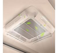 Air Conditioner Deflector,Retractable Central Air Conditioning Ducting Plate, AC Anti-Straight Windscreen, Ceiling Air Conditioning Radiator Grille Outlet Wind Deflector