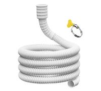 Air Conditioner Drain Hose - Flexible, Dehumidifier Drain Hose | Multipurpose Ac Hoses Extension Kit, Ac Draiin Pipe with Connect Clamp for Drainage is Equipped with A Connection Clamps