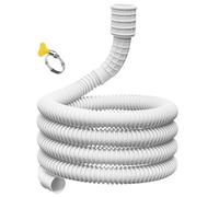 Air Conditioner Drain Hose - Flexible, Dehumidifier Drain Hose | Multipurpose Ac Hoses Extension Kit, Ac Draiin Pipe with Connect Clamp for Drainage is Equipped with A Connection Clamps
