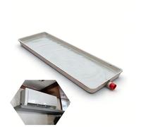 Air Conditioner Drain Pan, Portable Condensate Drain Pan with Drain Hole and Hose, Protects Floors from Water Damage