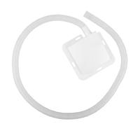 Air Conditioner Drain Tray with 1m Hose Plastic White 1 Set | Condensate water catcher for indoor use, weather resistant build, efficient drainage design, easy to install