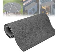 Air Conditioner Drip CushionNoiseReducing Rain Mat 0.6/0.9/1.2m Width Thick Wire Coil Heat & Sound Deadening Pad for Warehouse/Home EasyCut Design (1.2mx1m)