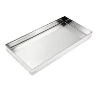 Air Conditioner Drip Pan 304 Stainless Steel - Increased Capacity AC Water Catcher, Versatile for Drip Tray, Storage, or Grease Tray (50x50x5cm)