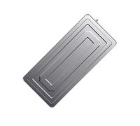 Air Conditioner Drip Pan,Extra Thick Stainless Steel Air Conditioner Drip Tray, Rust and Corrosion Resistant, One-Piece Molding, with Drainage Holes, Accessories(94 * 44 * 3cm)