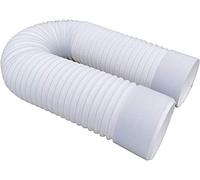 Air Conditioner Exhaust Hose | 15cm/5.9'' Diameter PVC Extend Vent Duct for Portable AC Replacement Pipe,Counterclockwise Installation Direction,2m/79 Length
