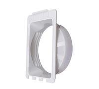 Air Conditioner Exhaust Hose Coupler 5.9 Inch Portable Vent Adapter Universal AC Duct Connector Extension Part Window Seal Kit Home Office Bedroom Living Room Kitchen Garage Indoor Cooling Ventilation