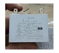Air conditioner external fan capacitor CBB61 1.5UF 2.5UF 3.0UF 5UF 6UF air conditioner plug-in capacitor(3.0UF)
