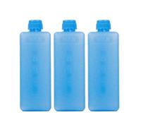 Air Conditioner Fan Ice Packs, Reusable Long Lasting Cold Storage Gel Pack, Compact Small Cooling Ice Pack for Cooler Bag Camping Picnic Travel Cold Chain Transport 3pcs