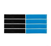 Air Conditioner Filter for Mitsubishi Electric Cotton Replacement Set MAC-2330FT-E, MAC-3000FT-E Compatible Enzyme Carbon Filter Pack Black Blue 8 Pieces