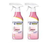 Air Conditioner Foam Cleaner, 500mlX2, Deep Penetrating Coil Cleaning Spray, for Wall-Mounted, Window, Car AC Vent and Outdoor Unit