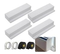 Air Conditioner Foam - Insulated Full Surround Space Filler, Cooling Vent Sealer, Window Ac Foam Block | Thermal Gap Barrier For Home Dorm Office Hotel Apartment Bedroom Living Room Kitchen Nursery