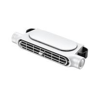 Air Conditioner For Car Usb Powered Bladeless Fan Portable Front And Rear Seat Cooler High Wind Power Small for Bedroom (B, 17.5x7.5x3.4cm)