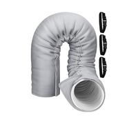 Air Conditioner Hose | 5.9'' Air Conditioning Hose | Airs Con Hoses Extension with 3 Adjustable Buckle Straps | Flexible Airs Soft | Portable Ai.r Conditioner Hoses
