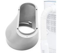 Air Conditioner Hose Tube Connector | Anti-Extrusion Exhaust Hose Duct Interface Adapter for Bedroom - Air Hood Baffle Plate Interface for Vertical and Horizontal Side Sliding