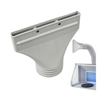 Air Conditioner Hose Window Adapter - AC Duct Coupler Slim Quick Connect Fittings | Durablee HVAC Installation Accessory for Building Maintenance Staff Engineers Installer Ventilation System Home