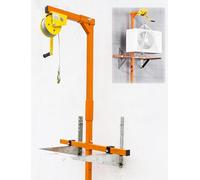 Air Conditioner Lifting Tool, Crane Bracket for Outdoor Unit Installation, 660 LBS Load Capacity, Durable and Reliable Support for Safe HVAC Setup