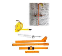 Air Conditioner Lifting Tool, Steel Air Conditioner Lifting Tool With Pulley System And Self-Locking Winch, 150kg Load, 10-30m Rope(150kg-20m)