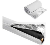 Air Conditioner Line Wrap 600D Oxford Fabric for HVAC Insulation - Flexible Foam Pipe Lagging for Mini Split Heat Pump Freeze Protection 183x26cm(A)