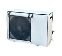 Air Conditioner Mesh Cover - AC Unit Cover Breathable Waterproof Air Conditioner Cover,Oxford Leaves Guard Air Conditioning Cover Sun Shade for Air Conditioning
