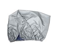 Air Conditioner Outdoor Cover Protector Polyester Silver Small | Foldable, Easy to Wash, Waterproof Coating, Full Cover Protection, for Heavy Winter Use
