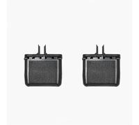 Air Conditioner Outlet A/C Air Conditioning Vents Tab Clip Repair Kit, for Toyota, Land Cruiser Prado LC150 2010-2017 Air Vent Tab Clip(Size:2pcs black)(2pcs black)